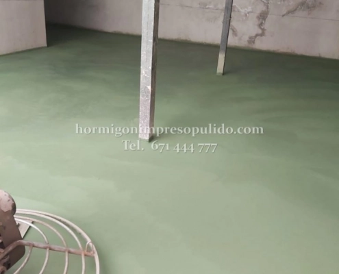 Hormigón Fratasado SemiPulido