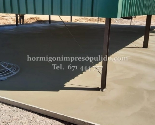 Hormigón Fratasado SemiPulido