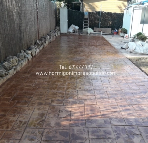 Hormigon Impreso Fuenlabrada