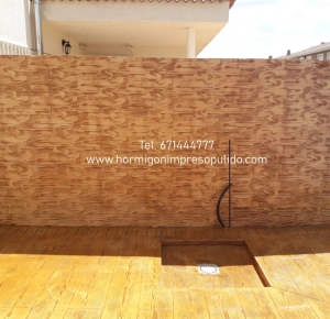Hormigon Impreso en Vertical Mostoles